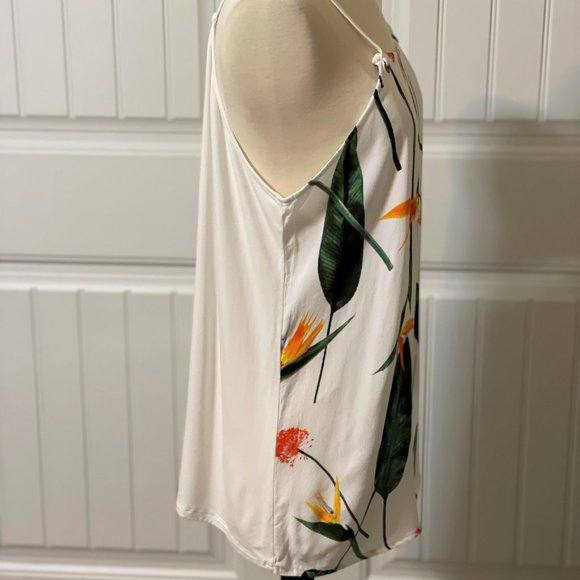 NWOT Tropical Tank Top Spaghetti Straps (P197) - Picture 3 of 11